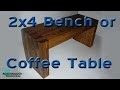 Coffee Table To Bench : Henley Coffee Table | Atkin and Thyme : Sit on this to decide how much to cut off of the bench legs.