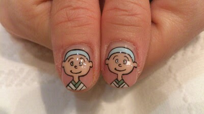 面白い ネイルアート作品