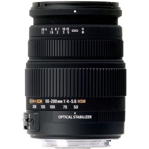 Sigma Objectif 50-200 mm / F4 5,6 DC OS HSM Nikon