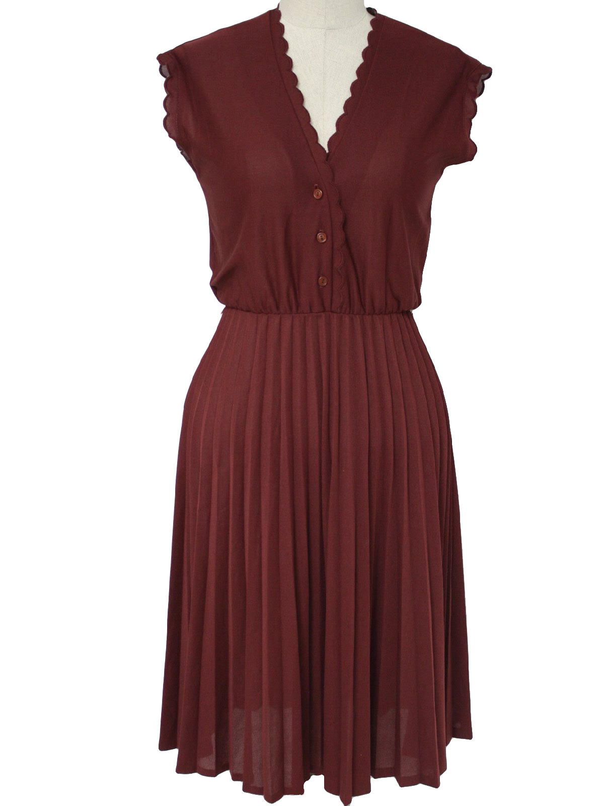 1980 s sears totally 80s disco career dress 80s sears womens mahogany ...