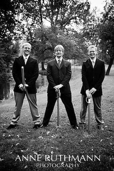 Groomsmen w/ faux Swords