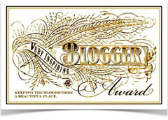 the blogger award