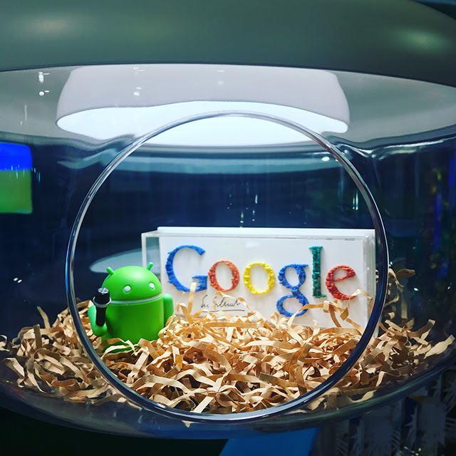 Google Fishbowl Light Fixture