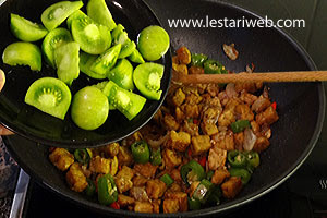 Kumpulan Resep Asli Indonesia - Oseng Tempe Cabe Hijau