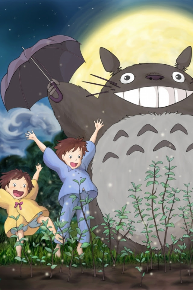壁紙 となりのトトロのスマホ壁紙640x960 Totoro I07 Jpg 壁紙box
