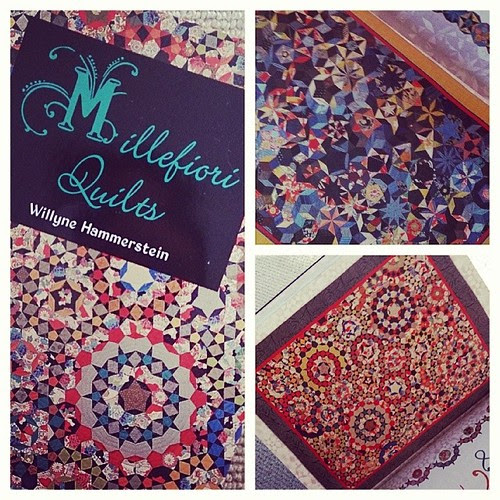 Eeeee! It's come! Next year's #quilt show project, eh? #millefioriquilts