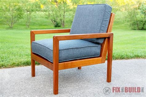 modern diy outdoor chair  cedar xs fixthisbuildthat