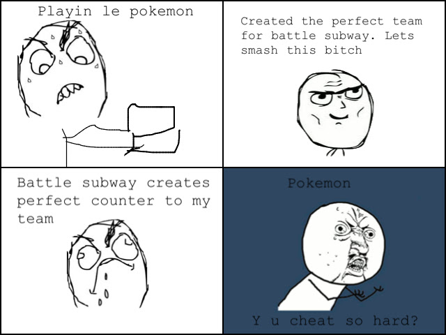 Battle Subway Cheats So Hard Pokemon