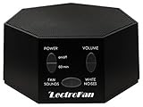 LectroFan - Fan Sound and White Noise Machine, Black (FFP)