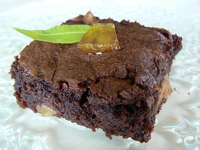 Gâteau choco-ananas