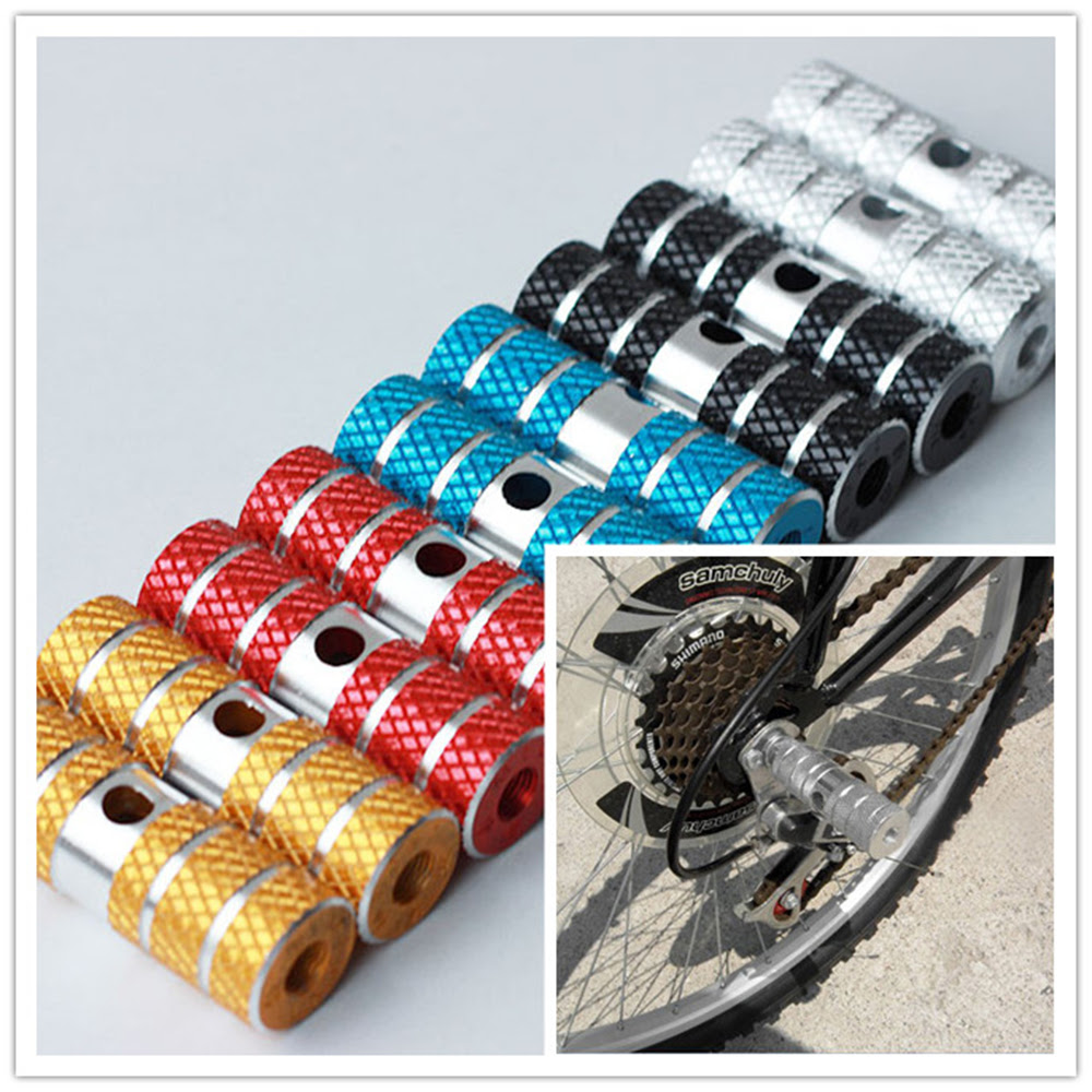 2pcs Brand New Axle Foot Pegs for BMX Bike Bicycle Cycling