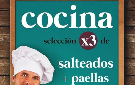 Read COCINA X3: SALTEADOS + PAELLAS + RISOTTOS: 54 deliciosas recetas para disfrutar (Colección Cocina Fácil & Práctica nº 96) (Spanish Edition) mobipocket PDF