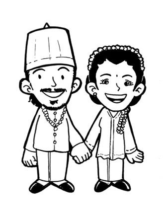 CONTOH GAMBAR KARTU UCAPAN PERNIKAHAN UNIK - Kejutan Internet