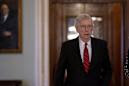 McConnell Greeted at Home by Protests, Pressure Over Gun Laws