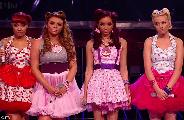 Breaking records: Little Mix are the only girl group to have made it into the top five on X Factor