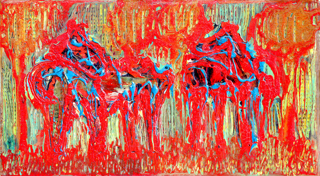 horses, trees ~ frank waaldijk