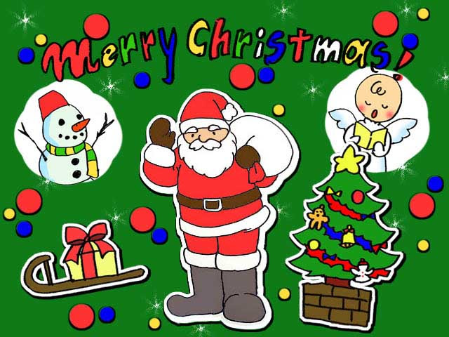 クリスマスカード イラスト 着色 無料 イラスト素材 こどもイラスト 幼稚園や保育園で使える無料イラスト素材集