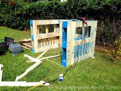 Playhouse Made From Pallets