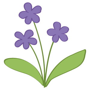 スミレの花イラスト4 花 植物イラスト Flode Illustration フロデイラスト