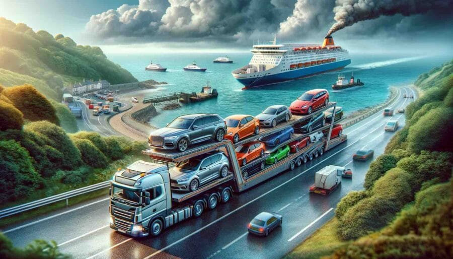Exporting vehicles from the UK to Poland, via Germany for custom clearance