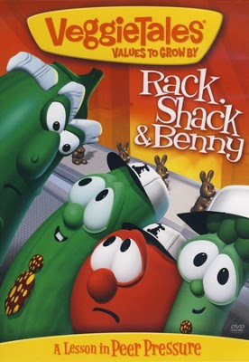 Rack, Shack, and Benny (reissue) VeggieTales DVD -