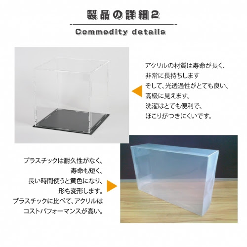 看板通販サインキングダム 送料無料 コレクションケース 幅約25cmx高さ約25cmx奥行約25cm フィギュアケース ディスプレイケース 人形 ケース Cc 2525 Bk