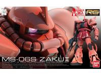 Bandai RG 1/144 MS-06S Zaku II English Manual & Color Guide - i0