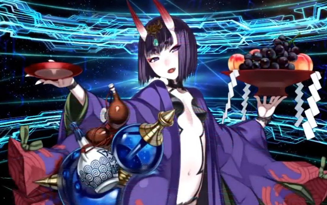 Fate酒吞童子满破图 万图壁纸网