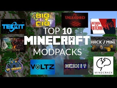 Top 10 Minecraft Modpacks 2014 - YouTube