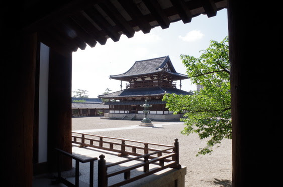 法隆寺06 金堂と五重塔 16 05 12 北道倶楽部