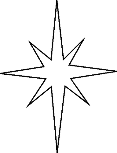 Free Star Template, Download Free Star Template png images, Free