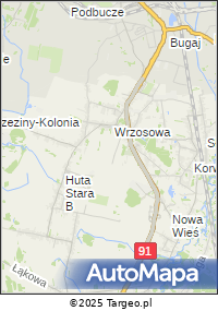 Mapa Polski Targeo