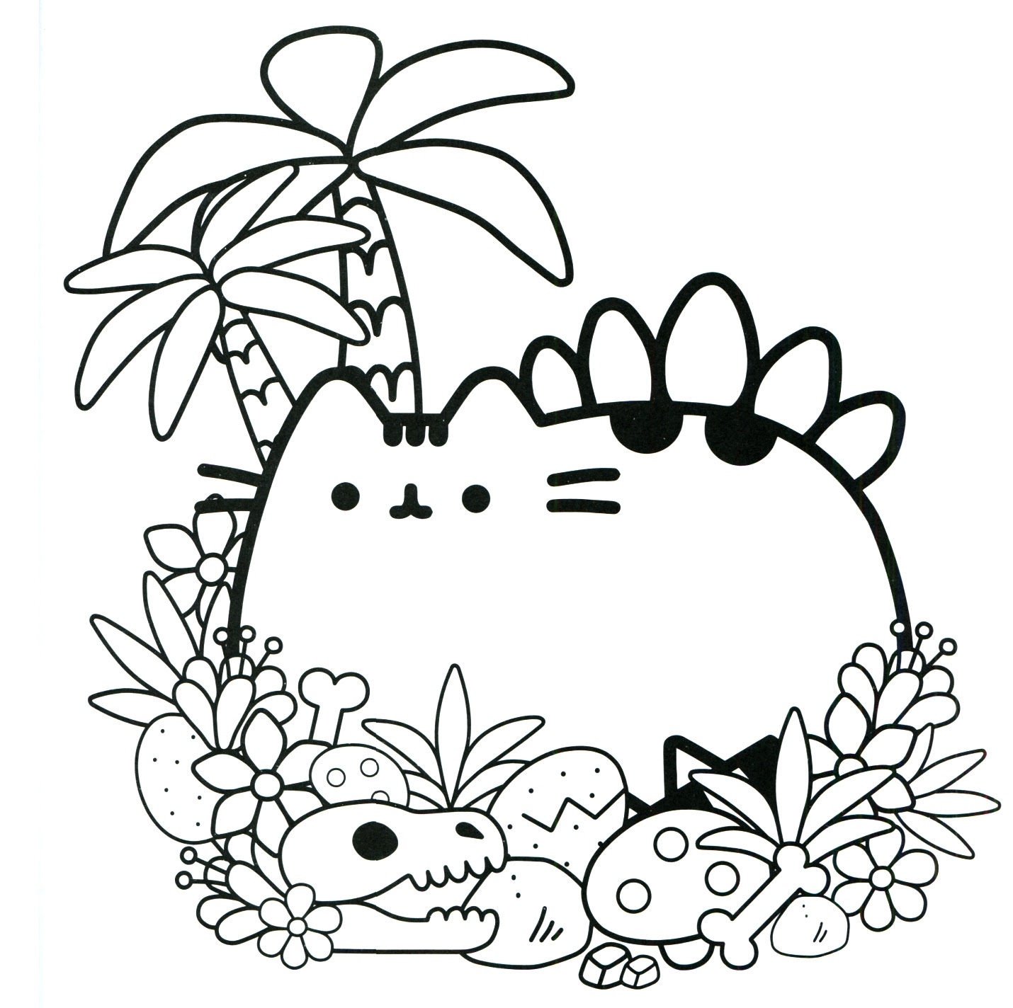Download Pusheen Coloring Pages at GetColorings.com | Free ...
