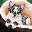 Puuurfection! - Tabby Cat Art