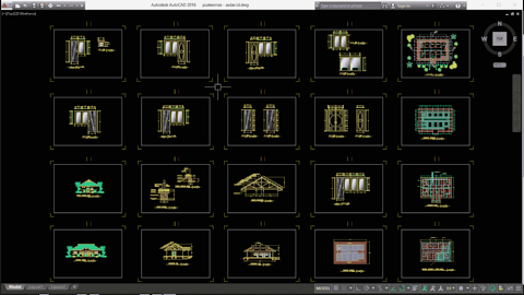 desain rumah genset