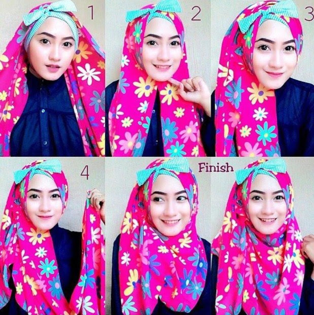 25 Tutorial Hijab Pashmina Simple Anggun Untuk Formal Serta Sehari Hari