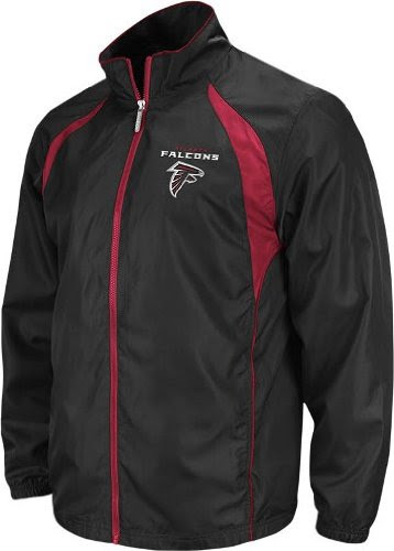 Atlanta Falcons Trainer Full Zip Lightweight Jacket - Small On Sale
