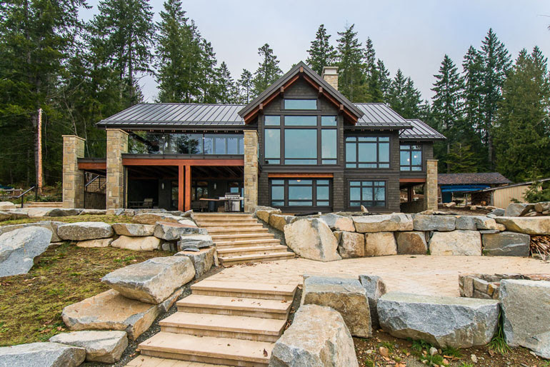 Sproat Lake Timber Frame Home Pickles Timber Frames Sproat Lake Timber Frame Home Pickles Timber Frames