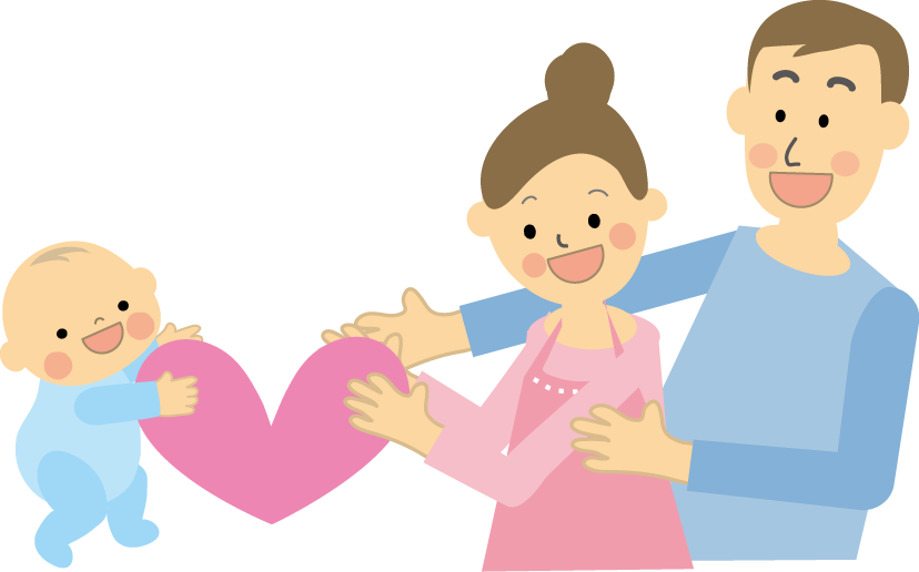 赤ちゃんとママ お母さん 無料イラスト フリー素材