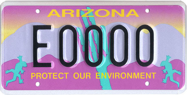 Environmental Education License Plate