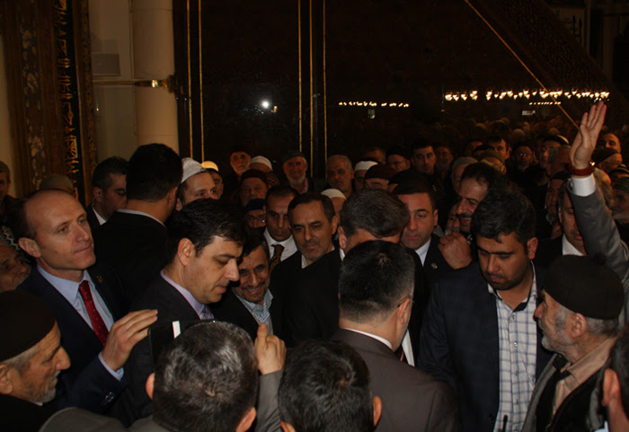 (تصاویر) سفر احمدی‌نژاد به ترکیه