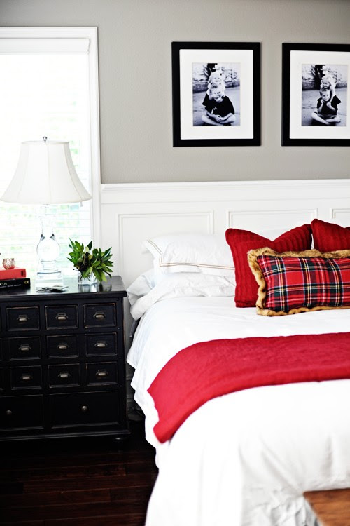 christmas master bedroom makeover