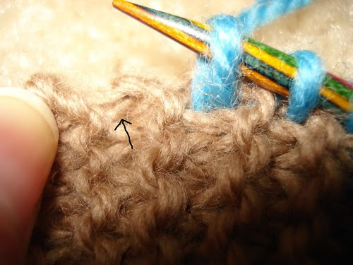 picking up stitches 2