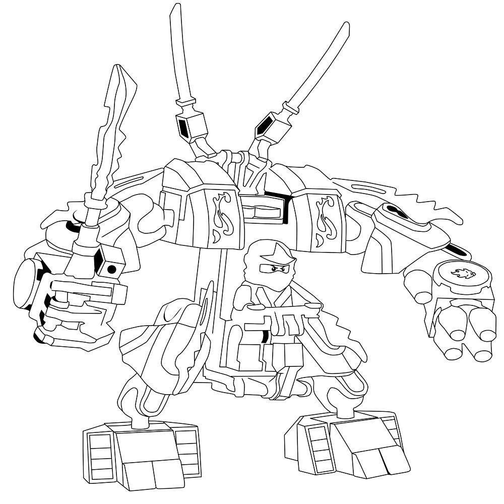 Lego Ninjago Ausmalbilder Ideen