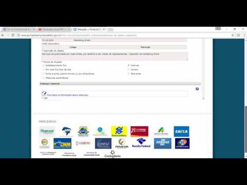 Video Receita Cnpj Cnae