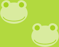 かえるフリーweb素材集 かえる壁紙 001