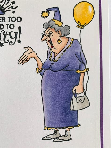  happy birthday images funny old woman
