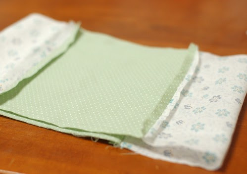 How to make a patchwork cube drawstring bag 4