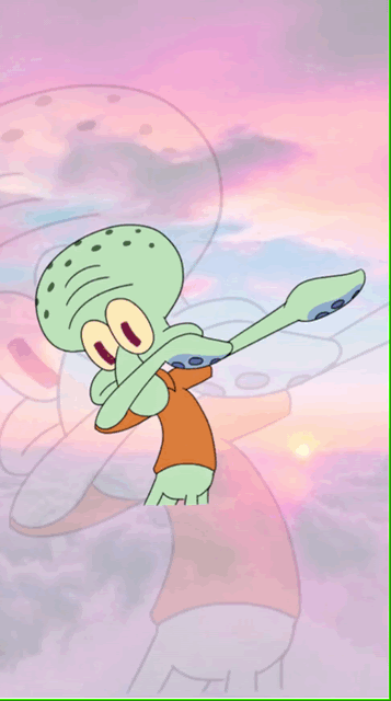 squidward dab savage meme GIF by ¿Relatable?