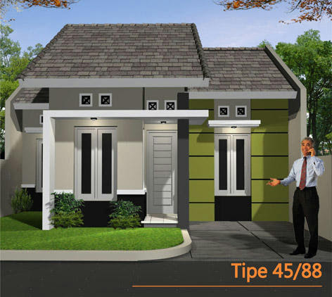 Contoh Rumah Model Type 45 Minimalis Modern Creo House Contoh Rumah Model Type 45 Minimalis Modern Creo House